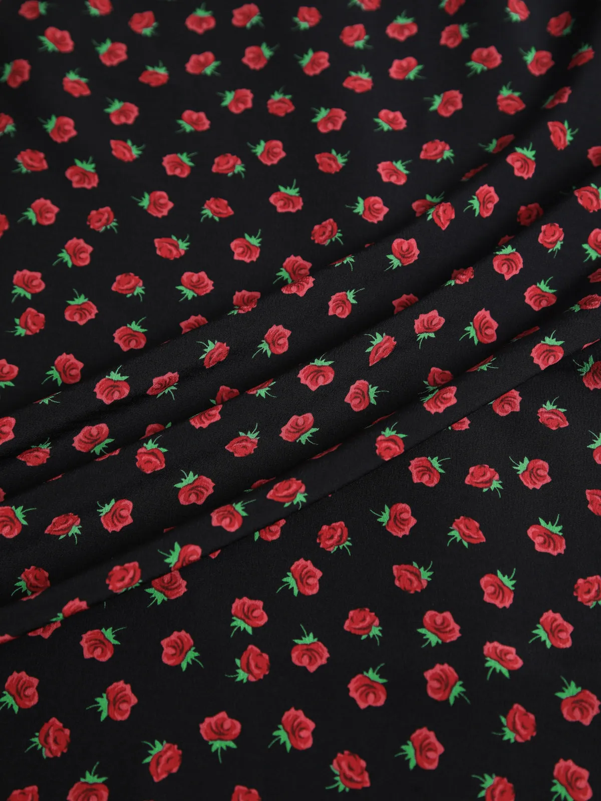 Multi Floral Print Midi Dress sold by COMMENSE product image thumbnail 4