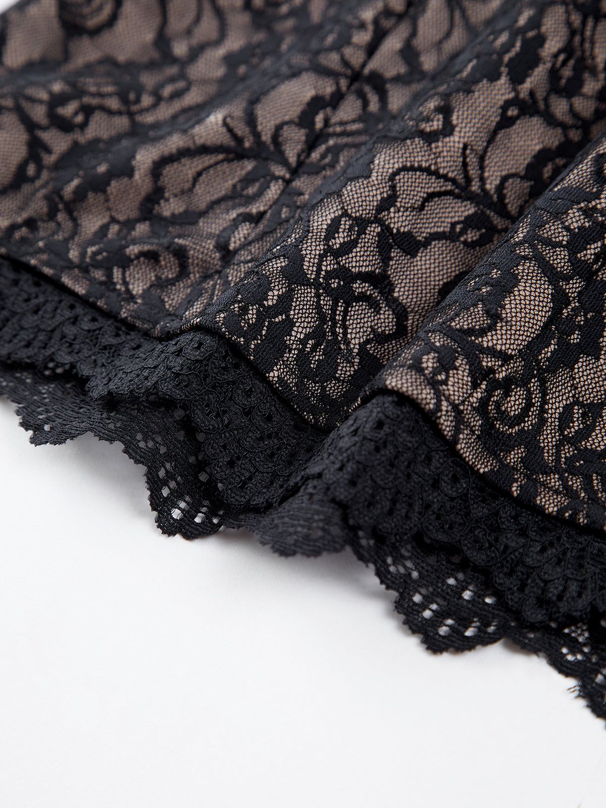 Floral Lace Crop Top sold by COMMENSE product image thumbnail 5