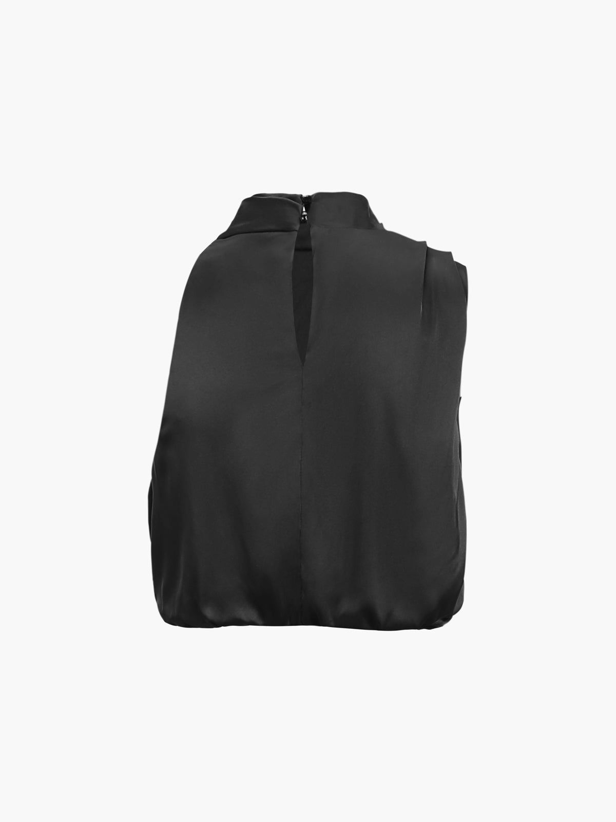 Satin Halter Ruched Two Piece Skirt Set sold by COMMENSE product image thumbnail 4