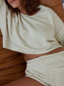 Everyday Crop Two Piece Shorts Set sold by COMMENSE
