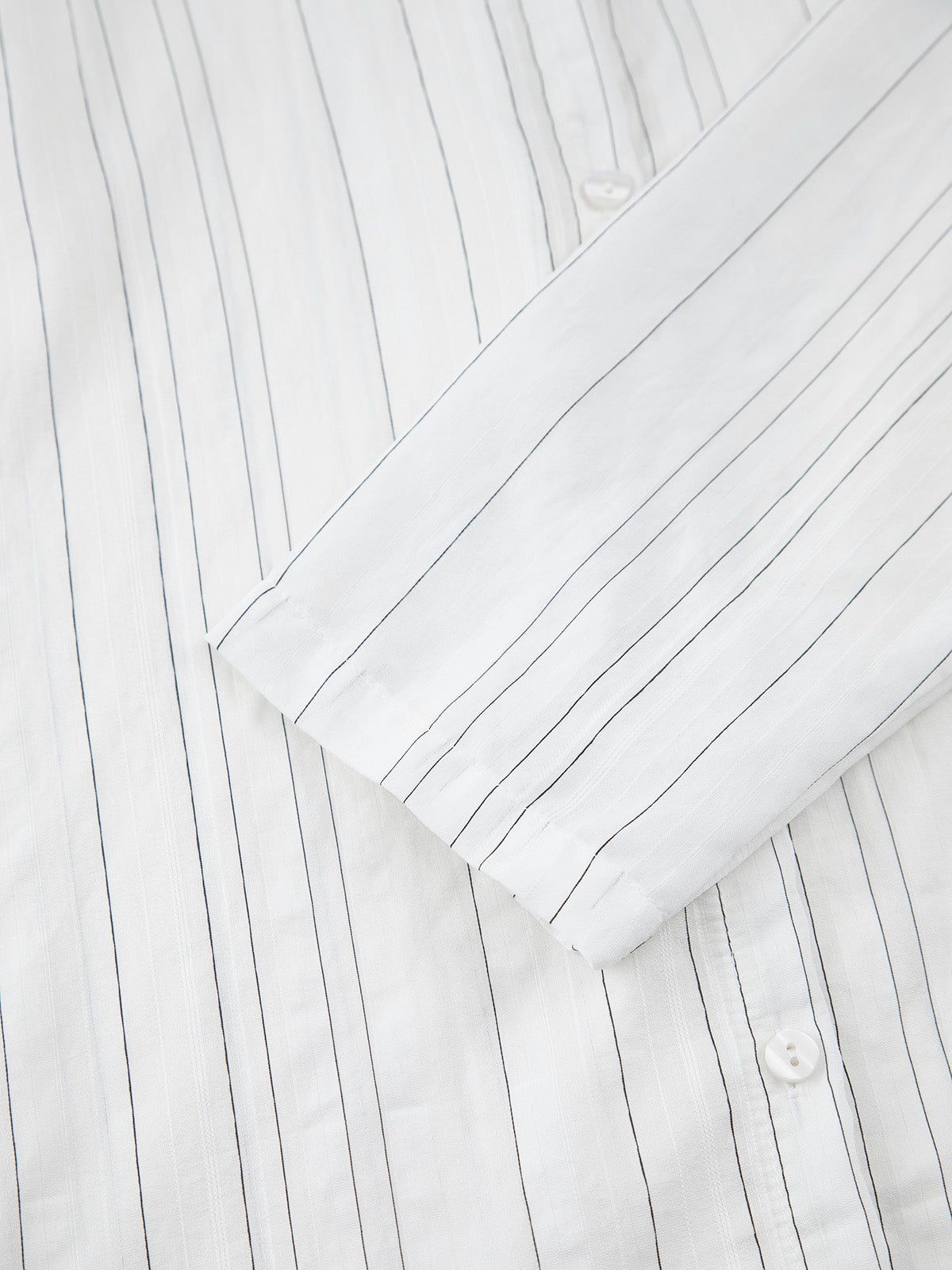 Utility Pinstripe Button Down Shirt sold by COMMENSE product image thumbnail 4