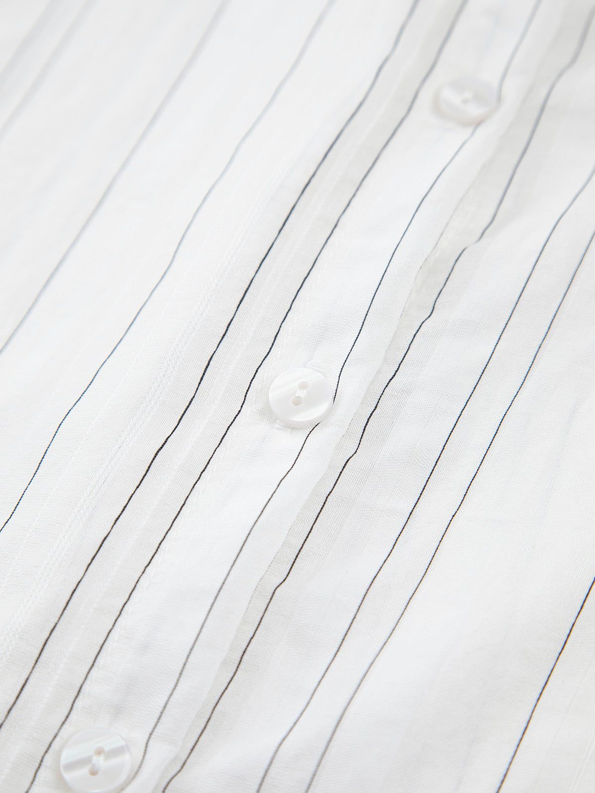 Utility Pinstripe Button Down Shirt sold by COMMENSE product image thumbnail 3
