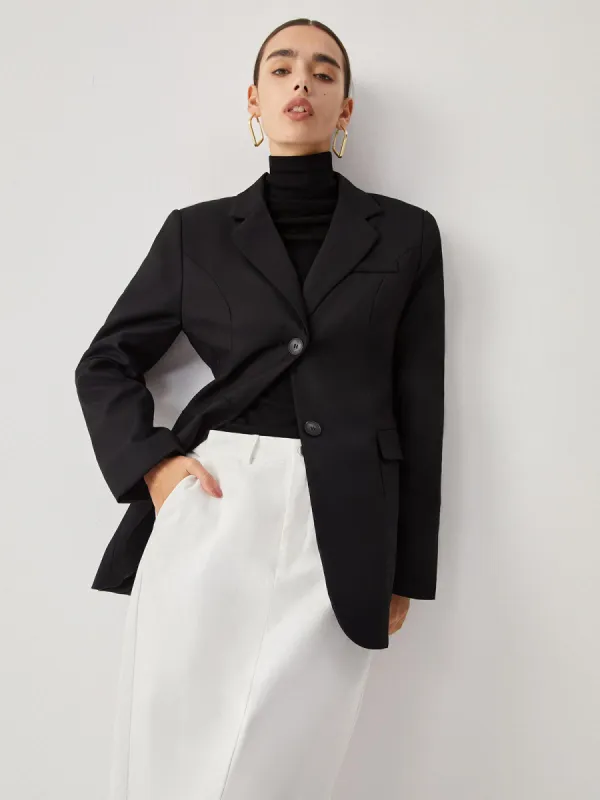 Structured Single Breasted Blazer sold by COMMENSE