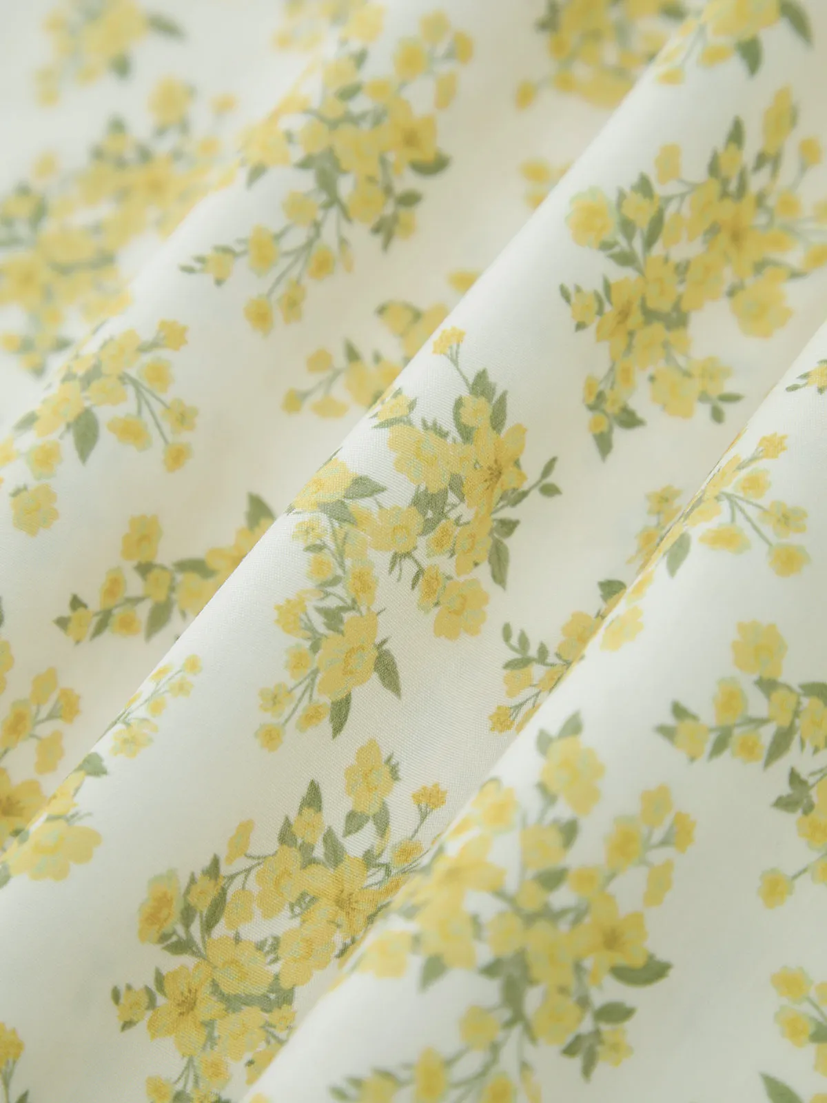 Floral Print Knotted Cami Long Dress sold by COMMENSE product image thumbnail 4