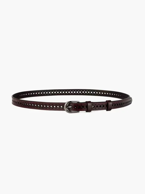 Eyelet Decor Belt sold by COMMENSE