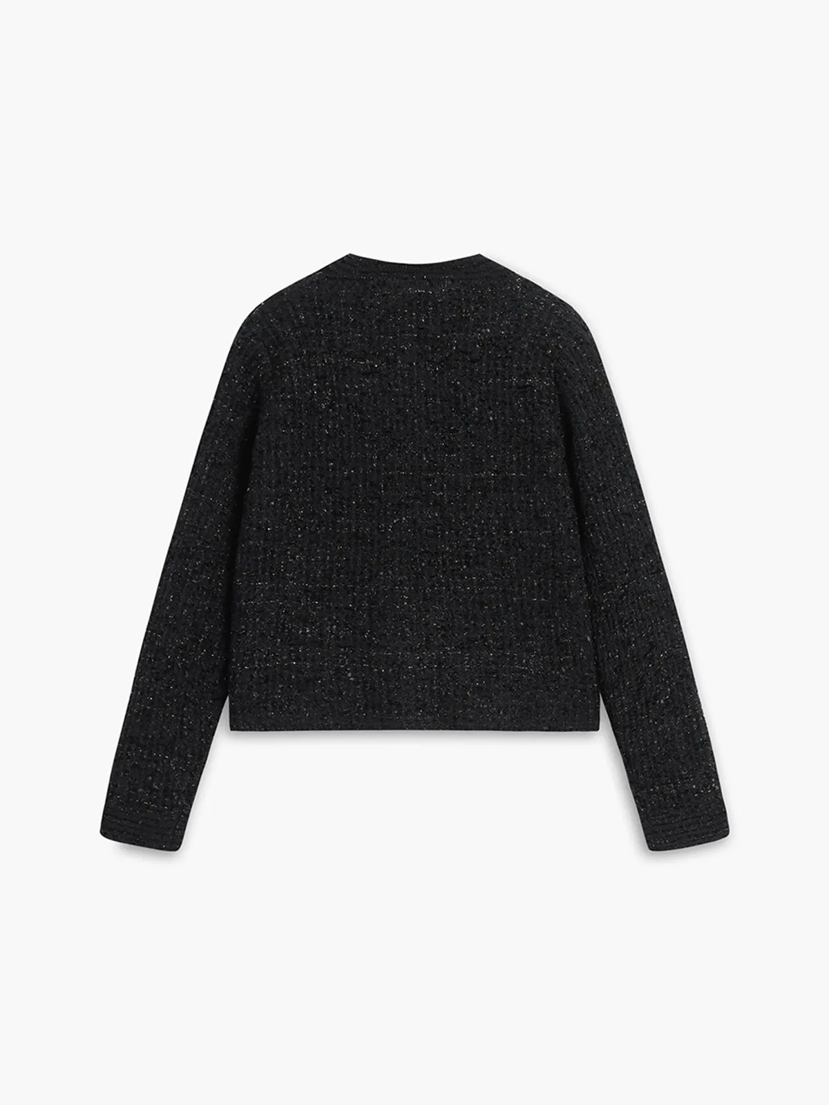 Sequined Button Down Pocket Jacket sold by COMMENSE product image thumbnail 2