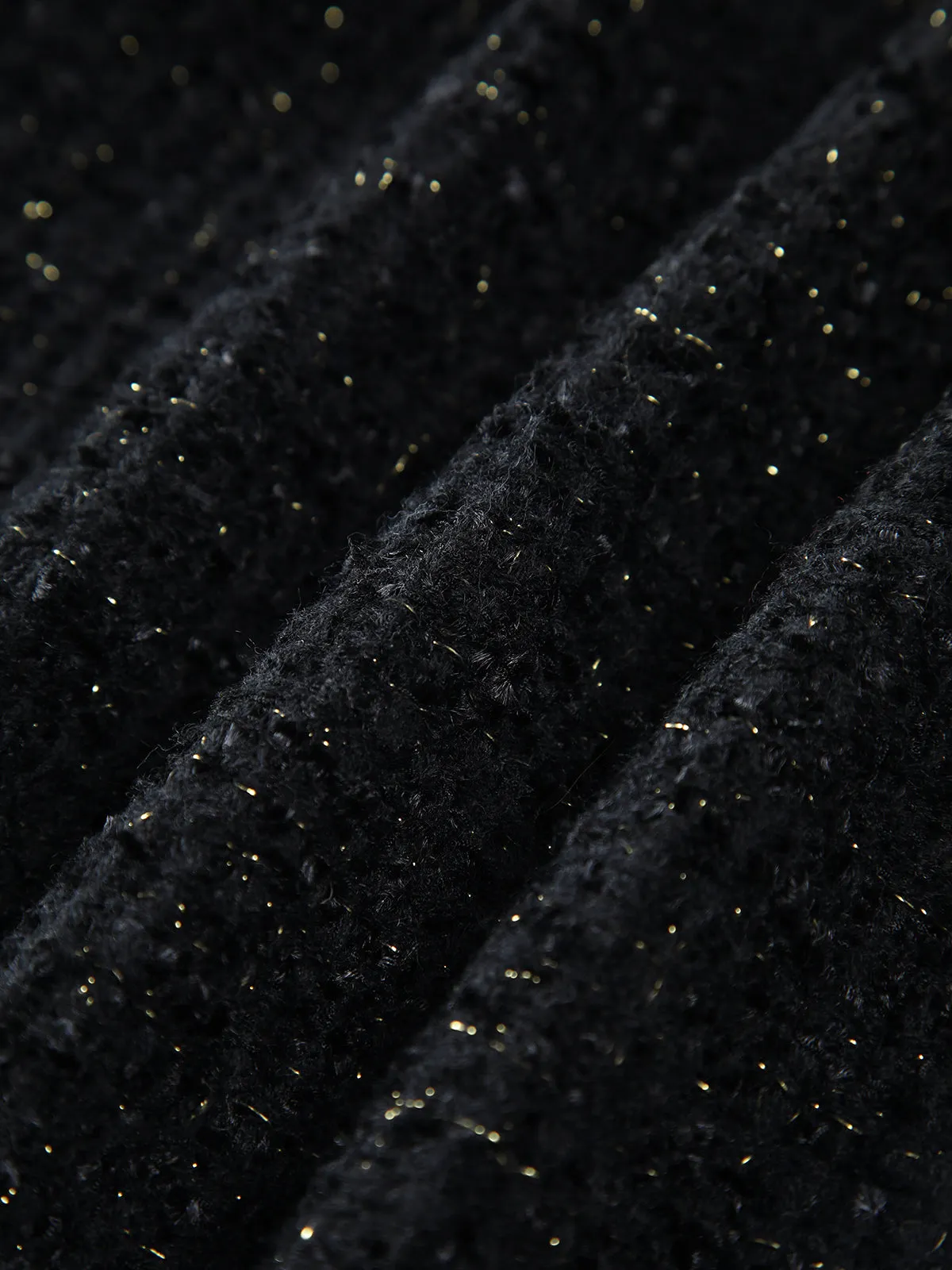 Sequined Button Down Pocket Jacket sold by COMMENSE product image thumbnail 4