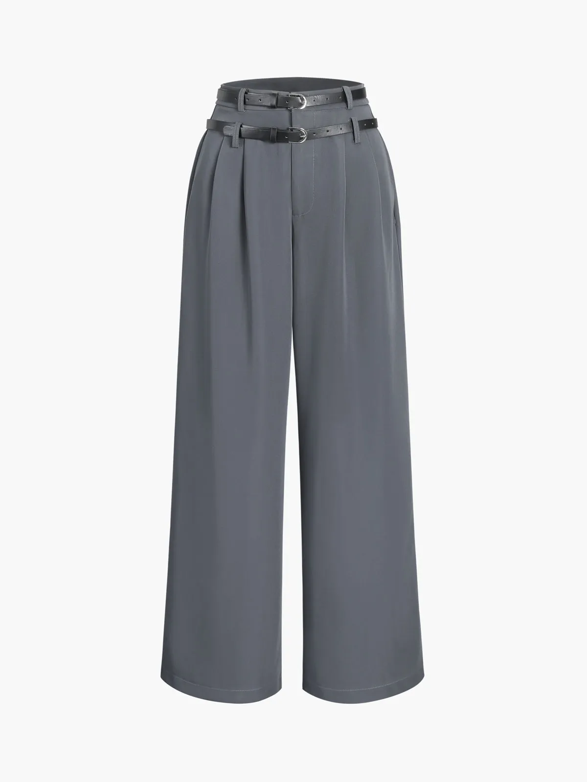 Belted Leisure Suit Pants sold by COMMENSE