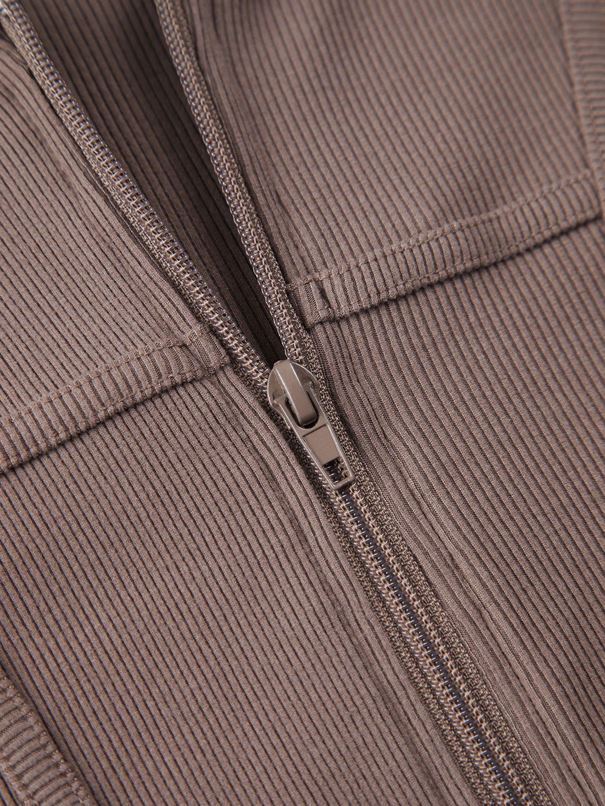 Zip Up Corset Hoodie sold by COMMENSE product image thumbnail 4