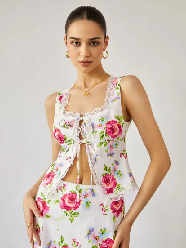 Rose Bush Tied Fly Away Top sold by COMMENSE