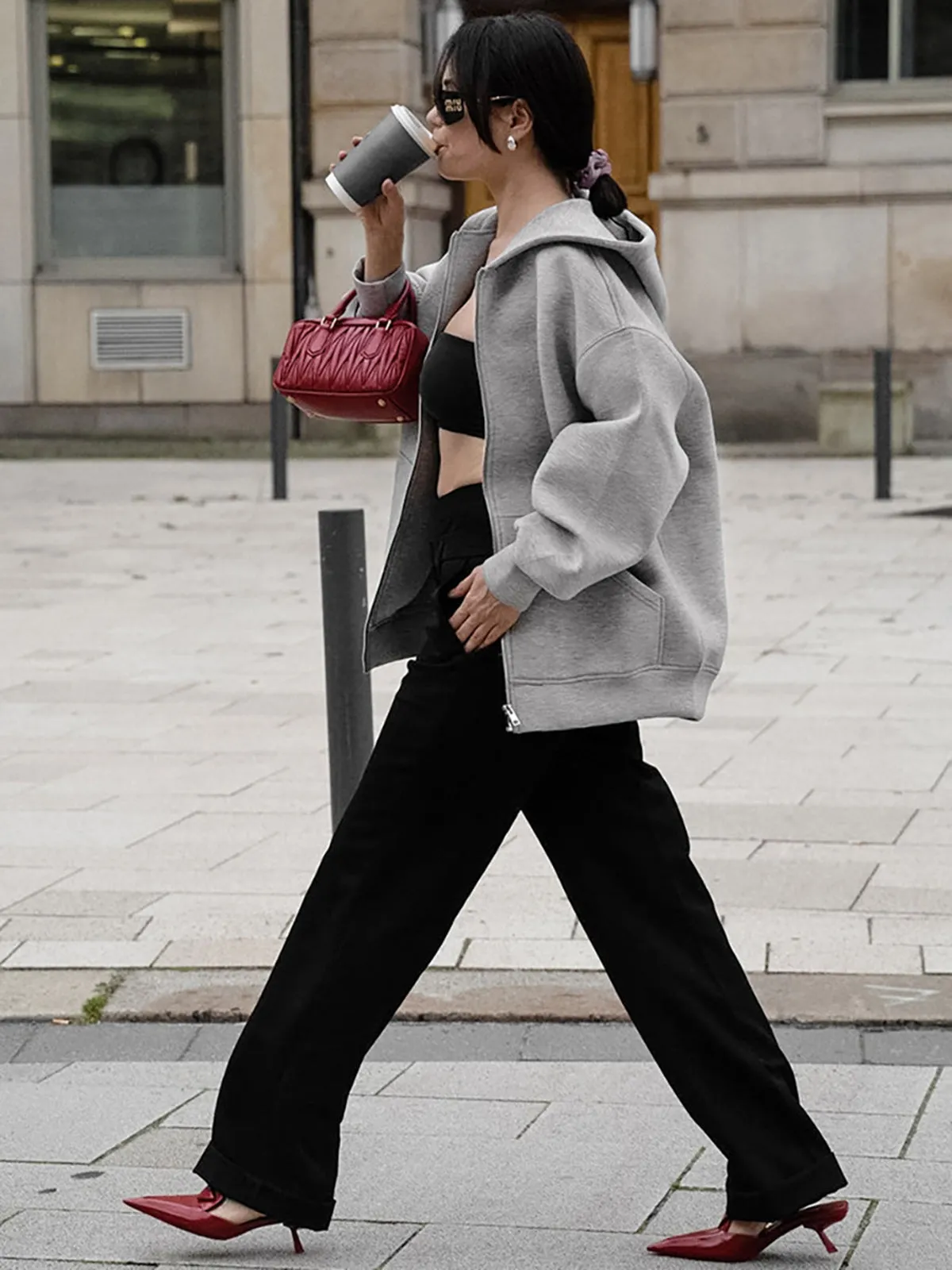 Live Freely Oversized Hoodie sold by COMMENSE