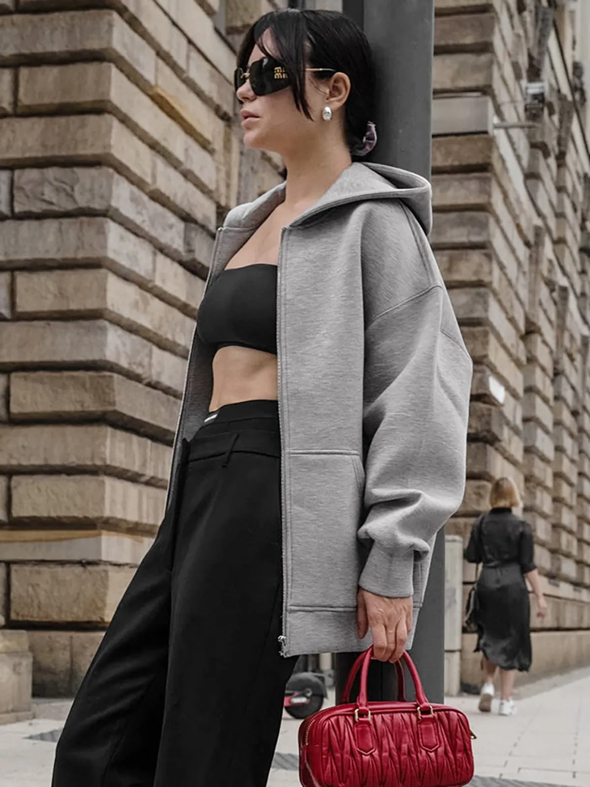 Live Freely Oversized Hoodie sold by COMMENSE product image thumbnail 2