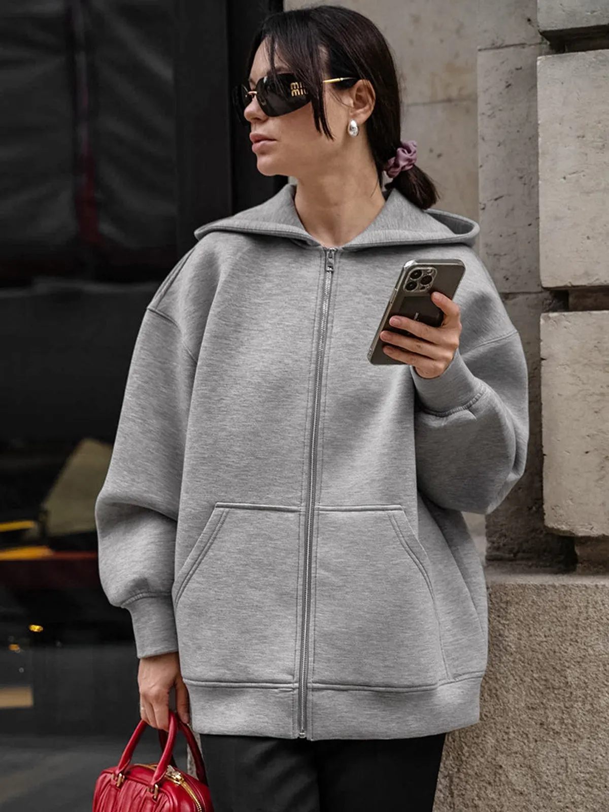 Live Freely Oversized Hoodie sold by COMMENSE product image thumbnail 3