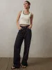 Minimalism Contrast Trim Tank Top sold by COMMENSE