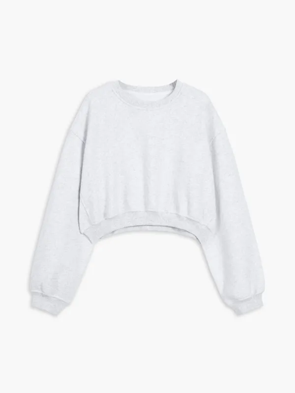 Comfort Club Crop Sweatshirt sold by COMMENSE