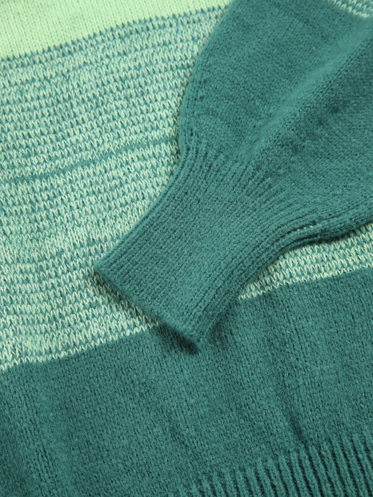 Ombre Greeness Hoodie Sweater sold by COMMENSE product image thumbnail 5