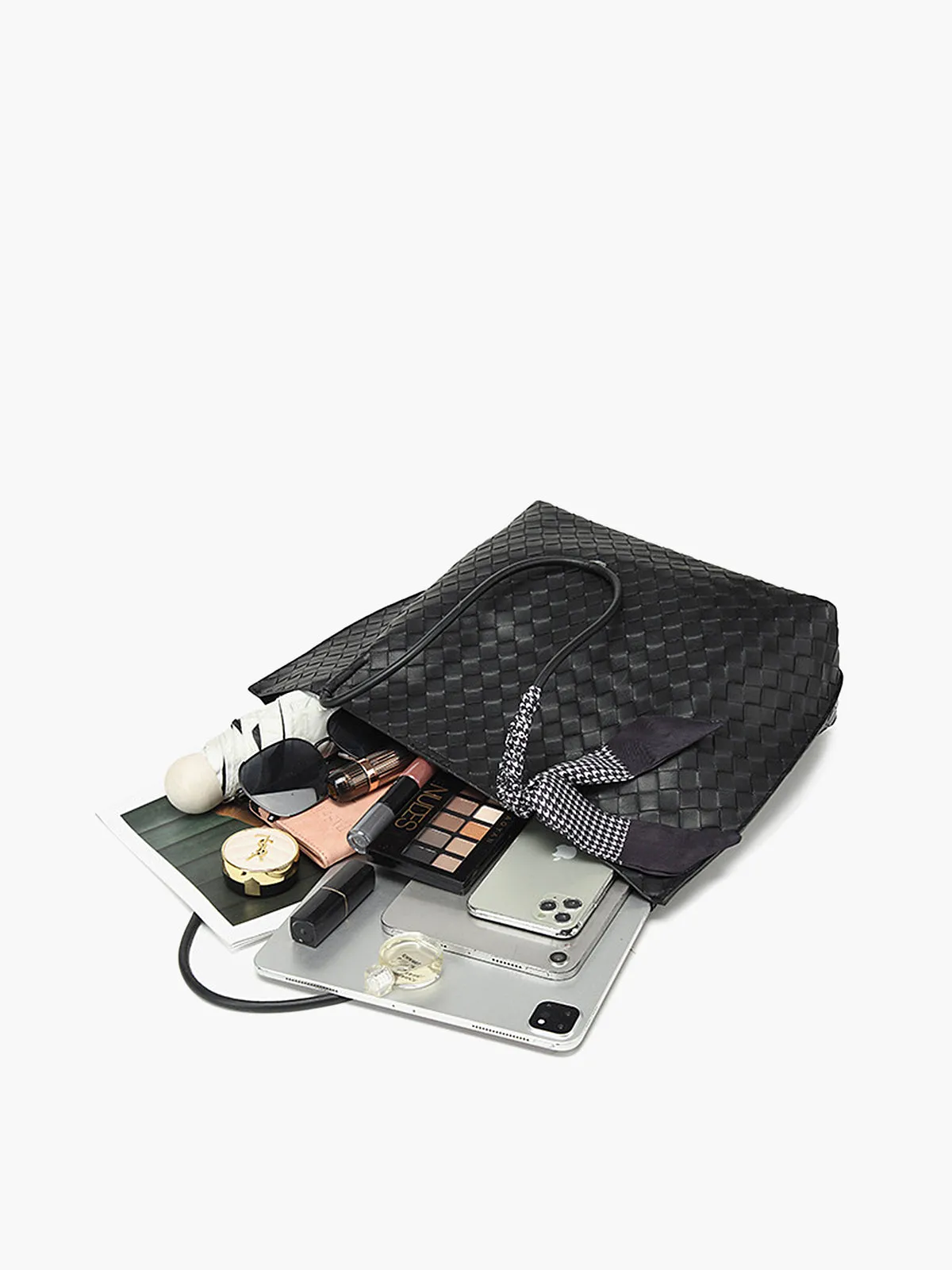 Large Braided Tote Bag sold by COMMENSE product image thumbnail 4