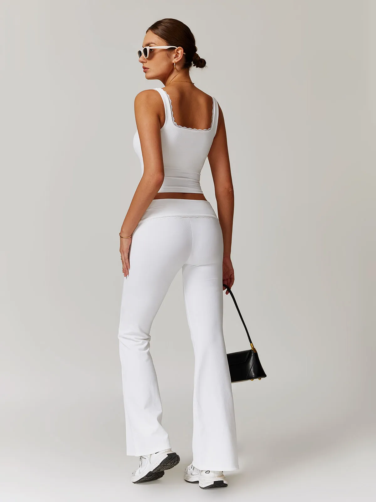 Lettuce Trim Jersey Bodycon Active Top sold by COMMENSE product image thumbnail 4