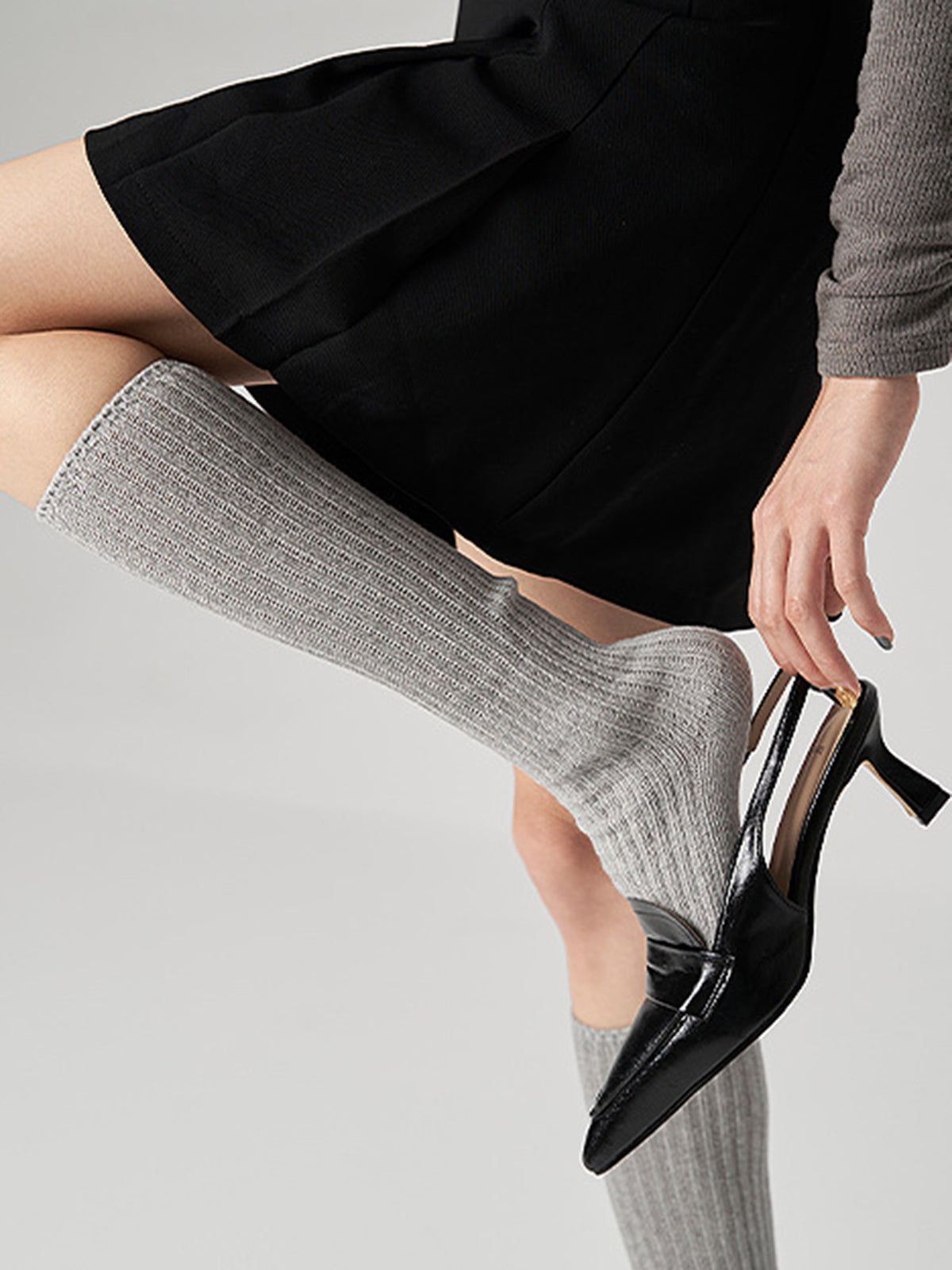 Rib Calf Socks sold by COMMENSE