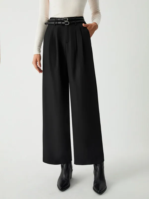 Essential Wide Leg Culotte Pants sold by COMMENSE