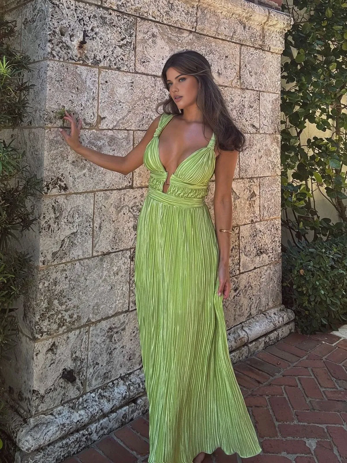 Sexy Cutout Tank Long Dress sold by COMMENSE product image thumbnail 3