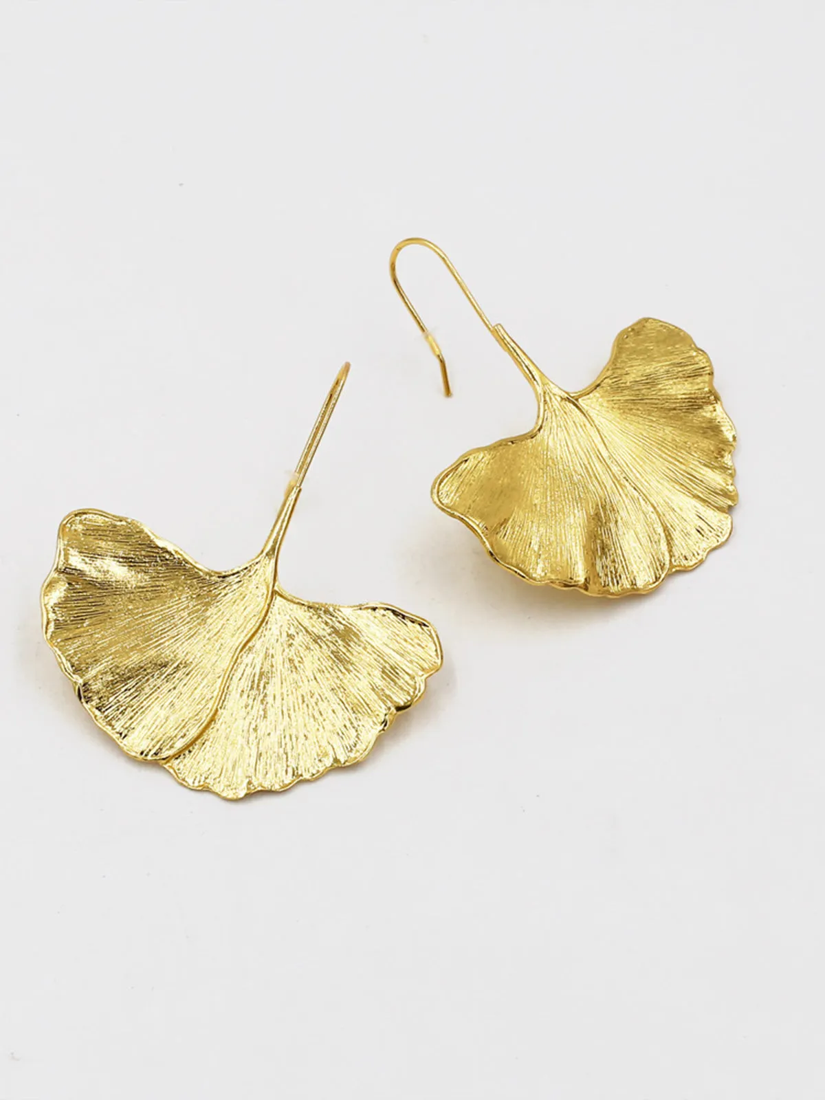 Ginkgo Leaf Earrings sold by COMMENSE product image thumbnail 4