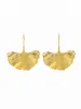 Ginkgo Leaf Earrings sold by COMMENSE