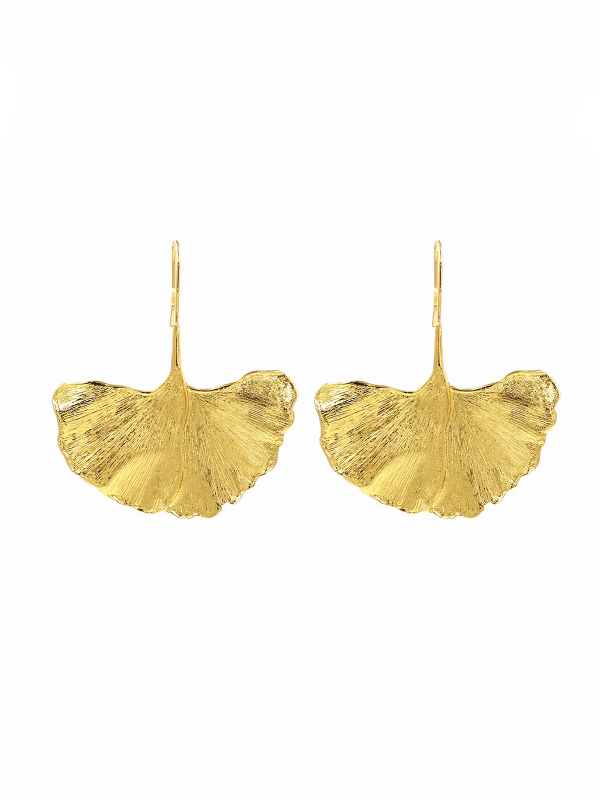Ginkgo Leaf Earrings sold by COMMENSE