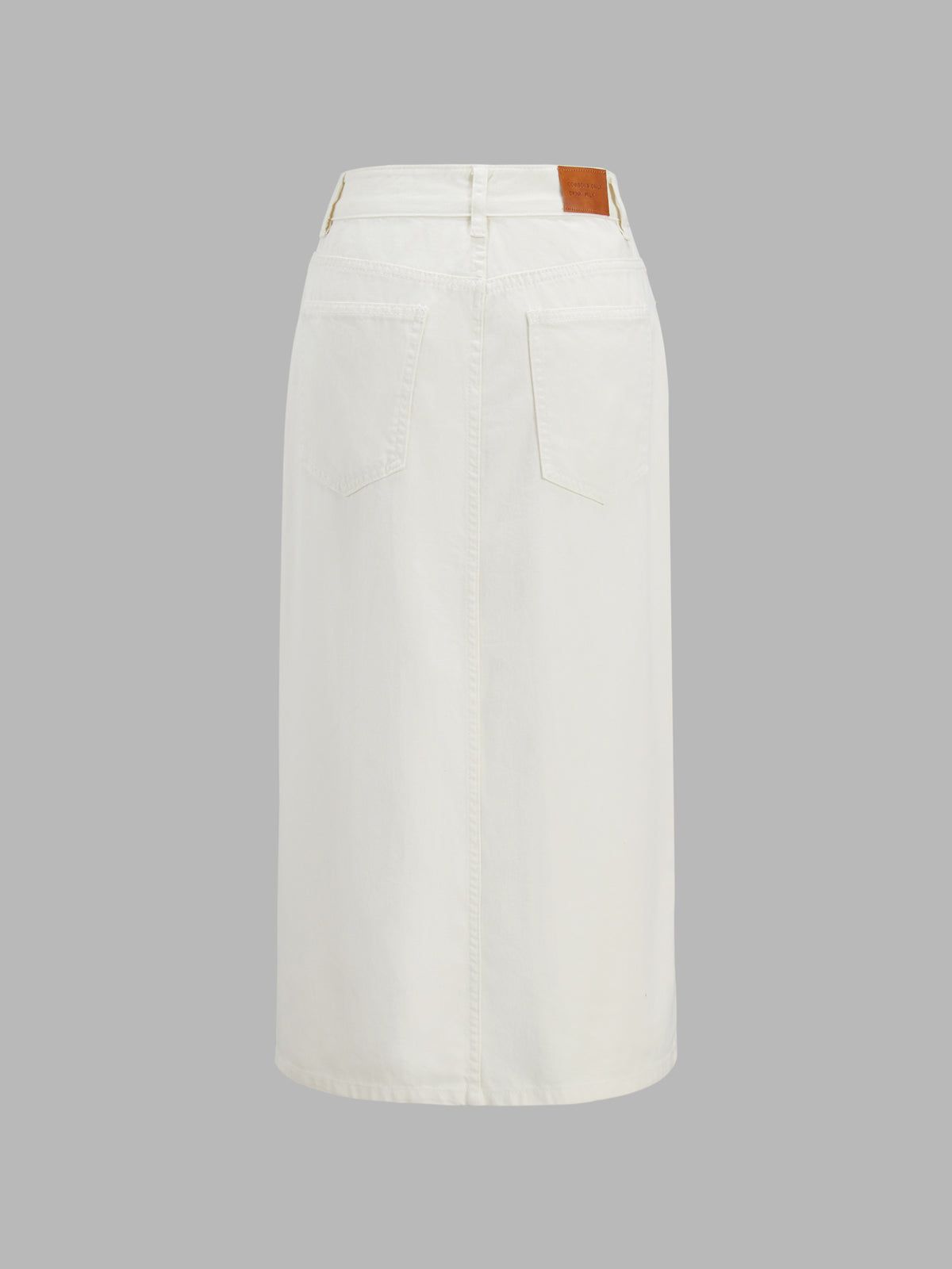 Utility Denim Maxi Skirt sold by COMMENSE product image thumbnail 2