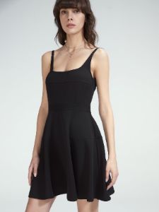 Scoop Neck Sleeveless Classic A Line Dress sold by COMMENSE