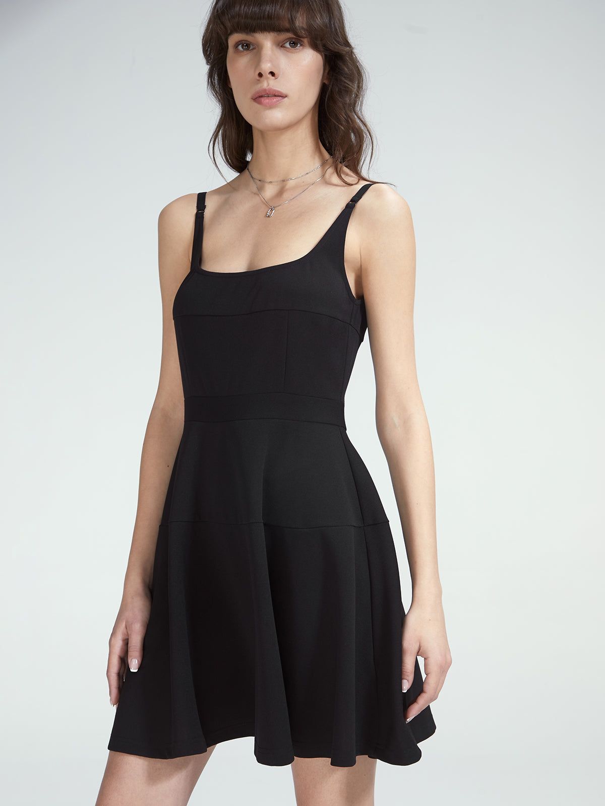 Scoop Neck Sleeveless Classic A Line Dress sold by COMMENSE product image thumbnail 2