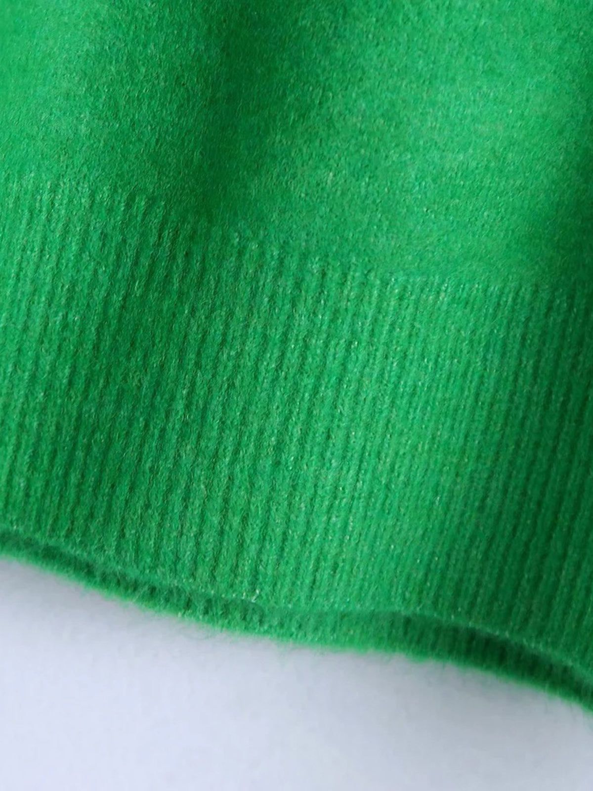 Knitted Mock Neck Sweater sold by COMMENSE product image thumbnail 4