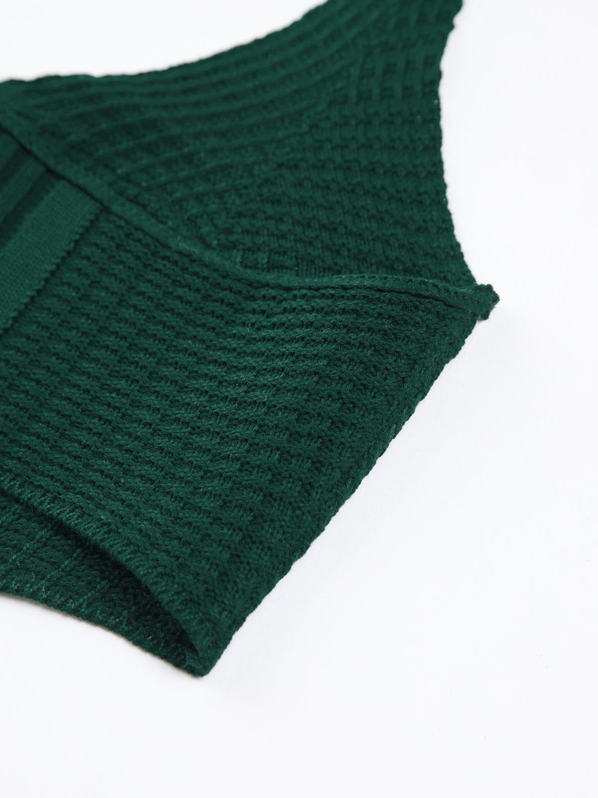Tied Open Back Crochet Crop Top sold by COMMENSE product image thumbnail 4