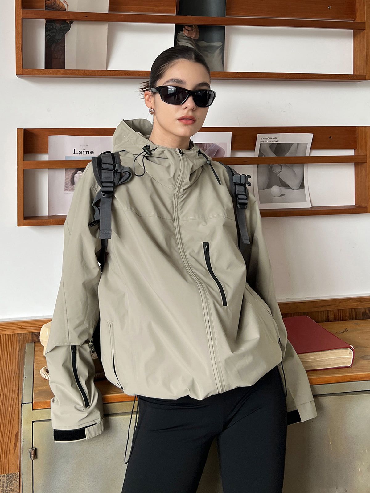 Waterproof Hoodie Jacket sold by COMMENSE product image thumbnail 2