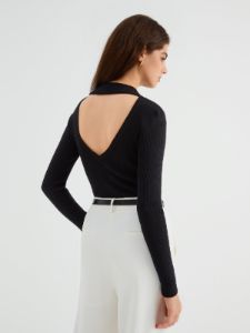 All Time Favourite Cutout Sweater sold by COMMENSE