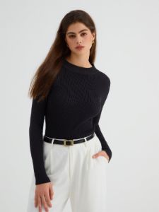 All Time Favourite Cutout Sweater sold by COMMENSE