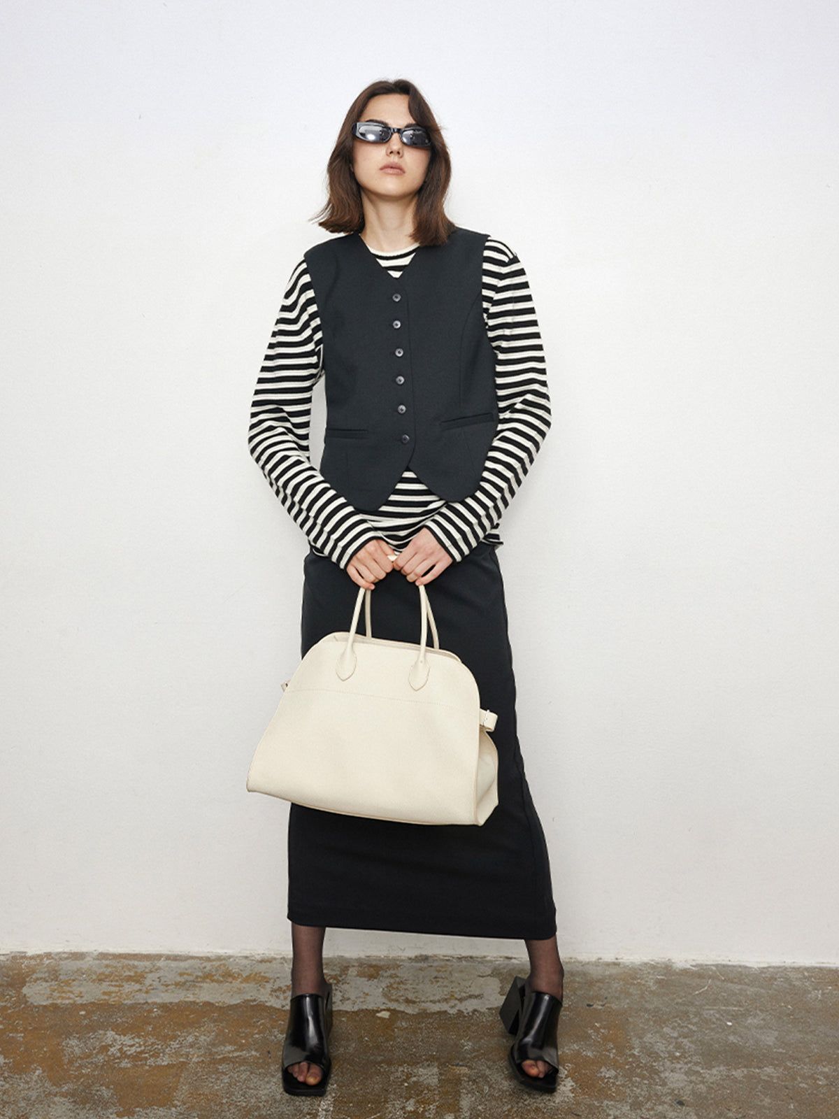 City Stripe Sweatshirt sold by COMMENSE product image thumbnail 4