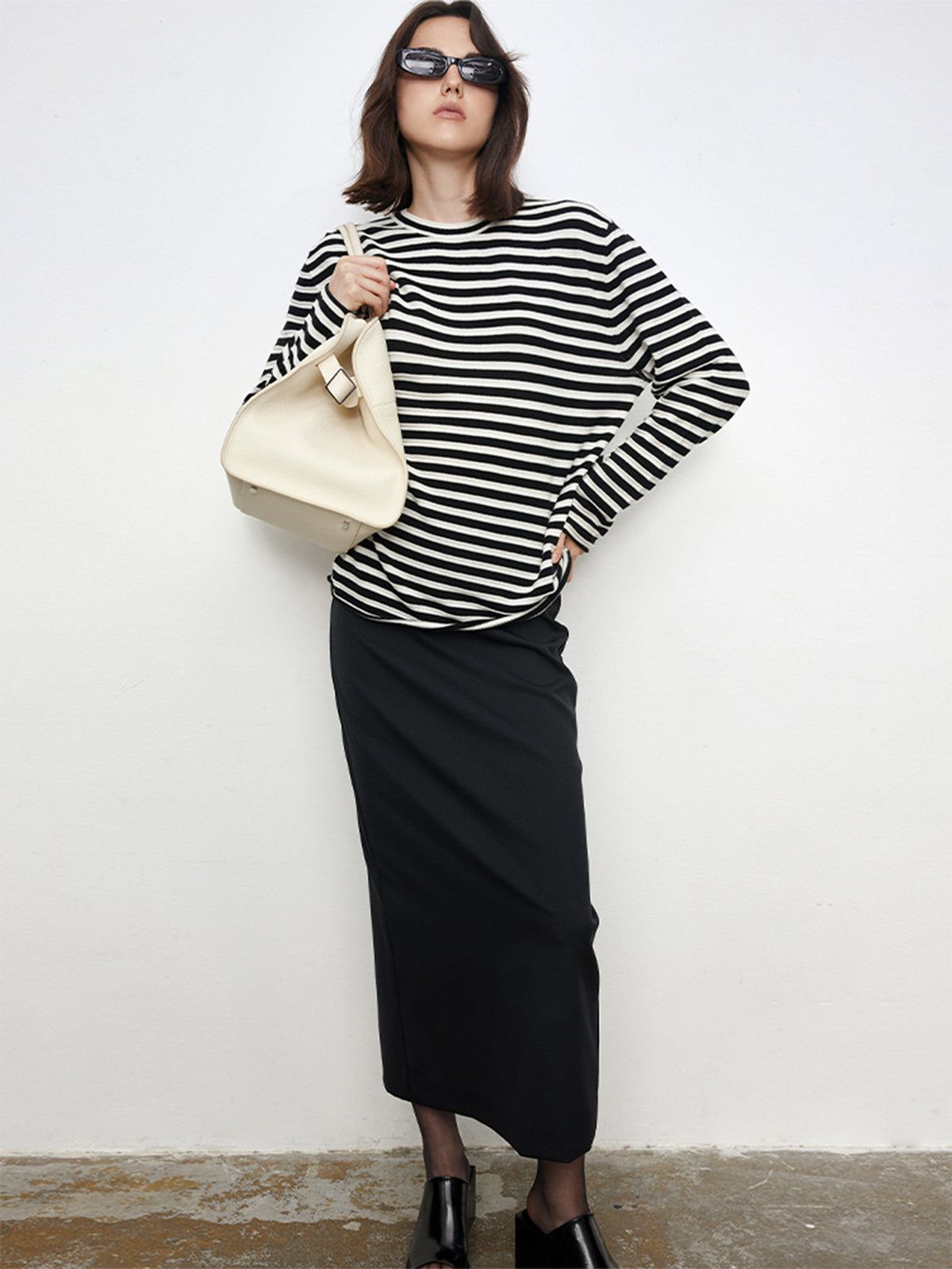 City Stripe Sweatshirt sold by COMMENSE product image thumbnail 5