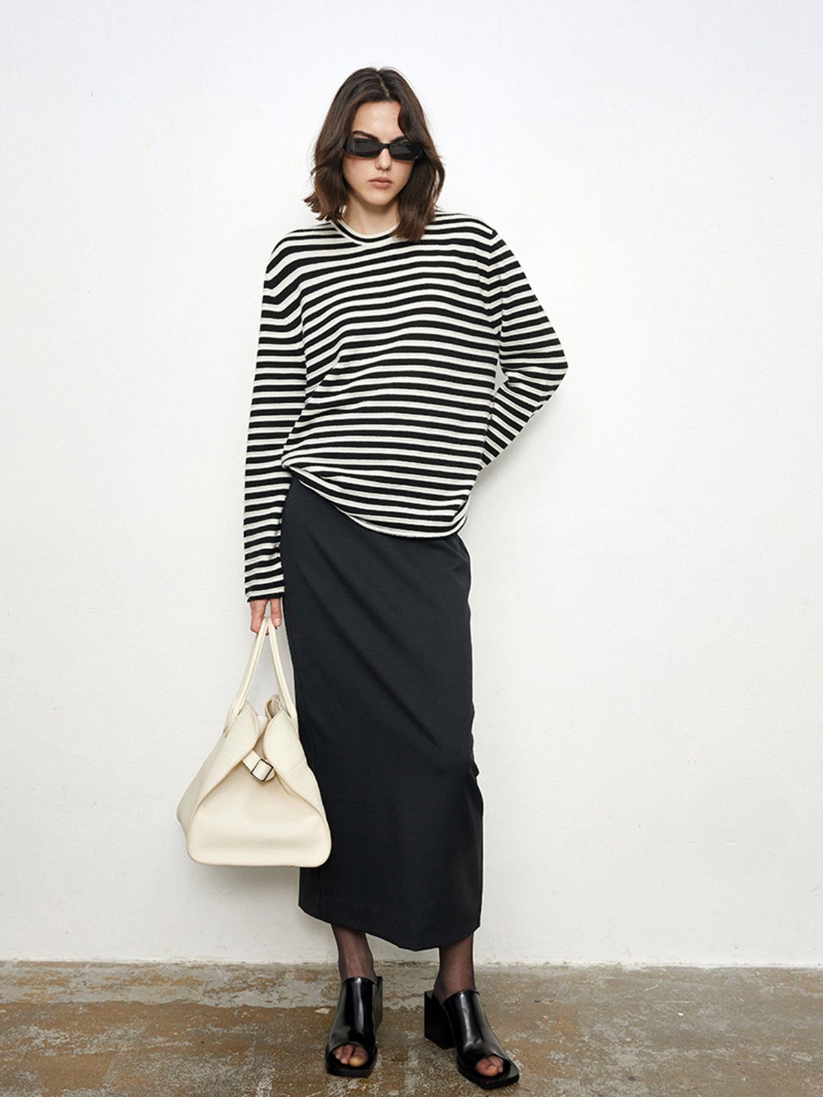 City Stripe Sweatshirt sold by COMMENSE product image thumbnail 3