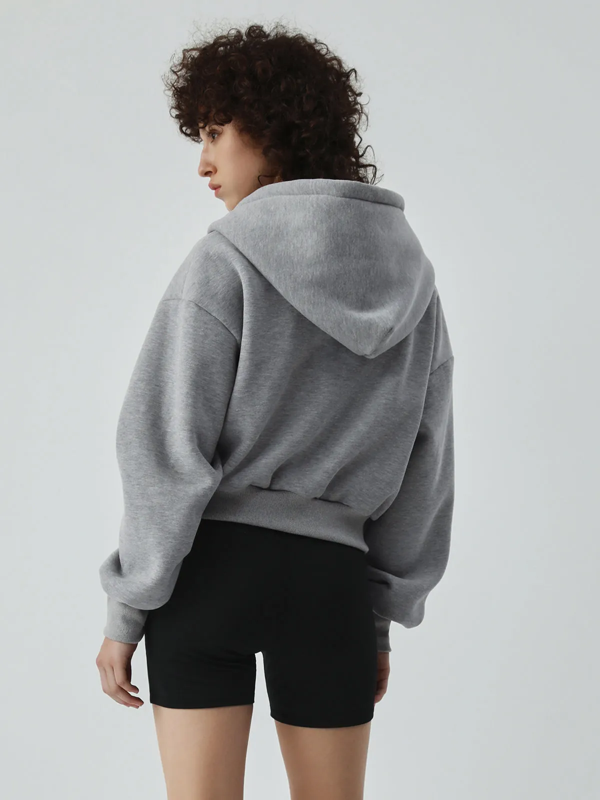 Athleisure Crop Hoodie sold by COMMENSE product image thumbnail 5