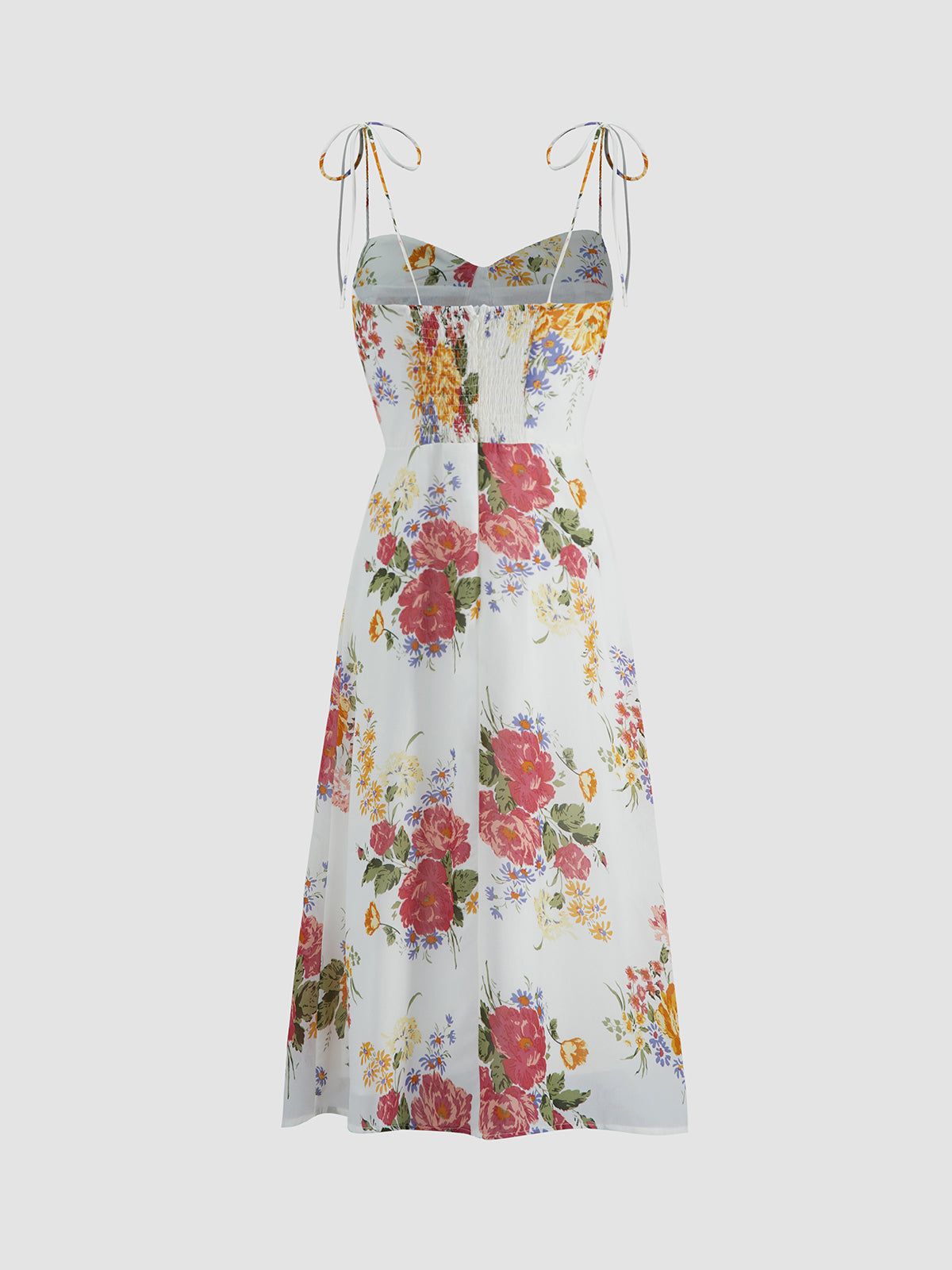 Bouquet Bloom Floral Strap Dress sold by COMMENSE product image thumbnail 2