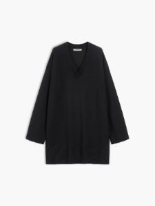 Casual Oversized V-neck Sweater sold by COMMENSE