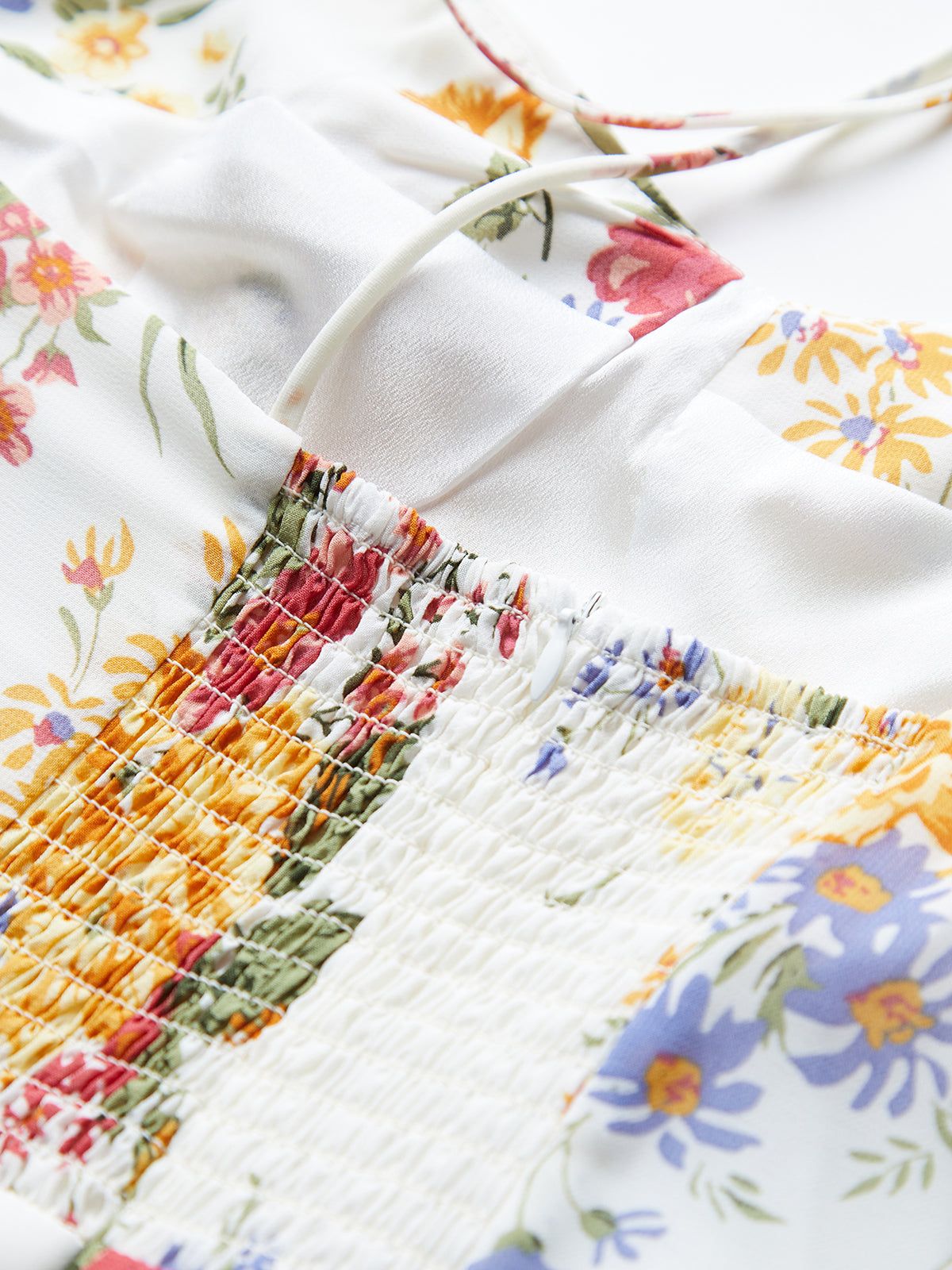 Bouquet Bloom Floral Strap Dress sold by COMMENSE product image thumbnail 3