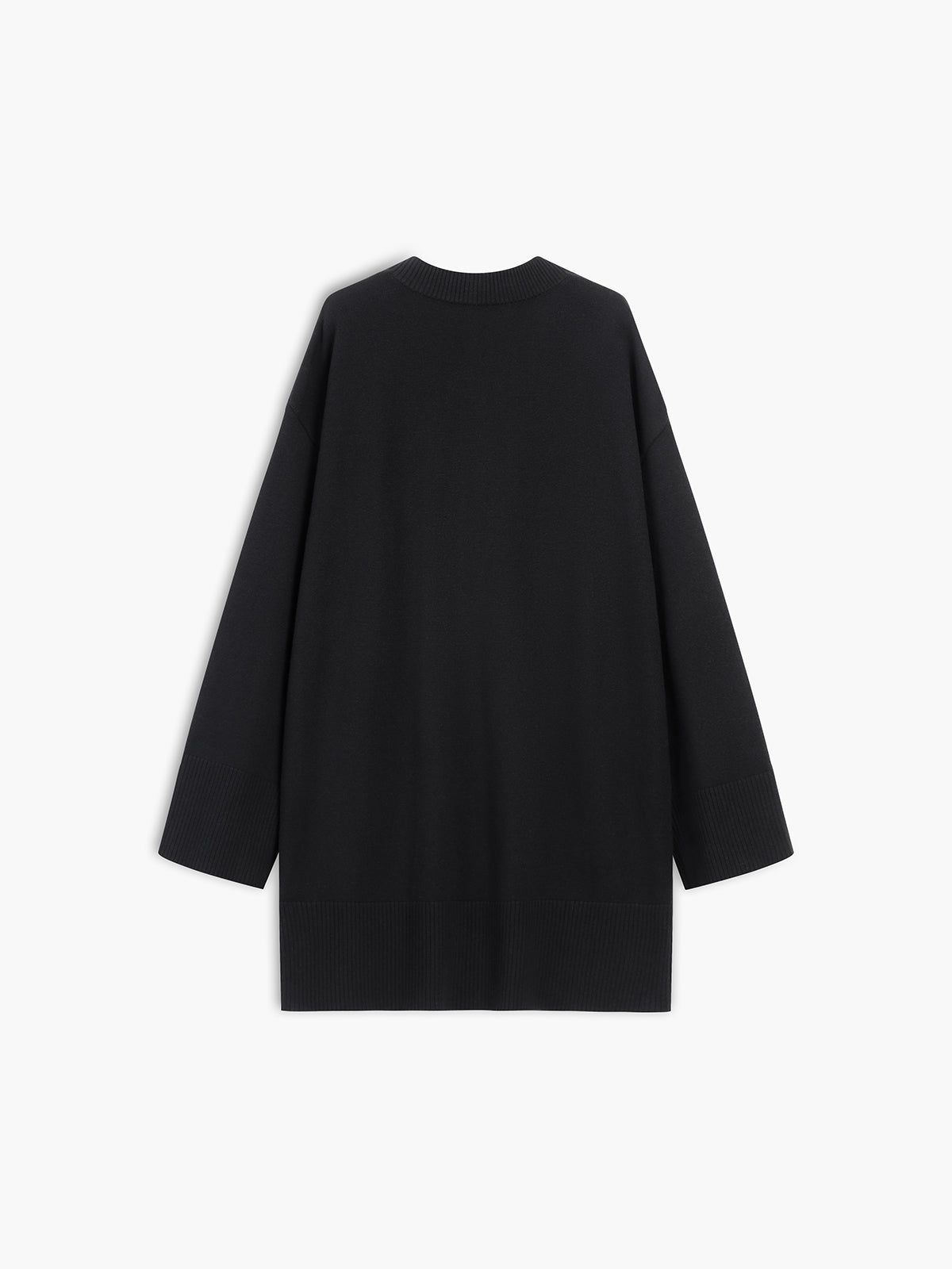 Casual Oversized V-neck Sweater sold by COMMENSE product image thumbnail 3