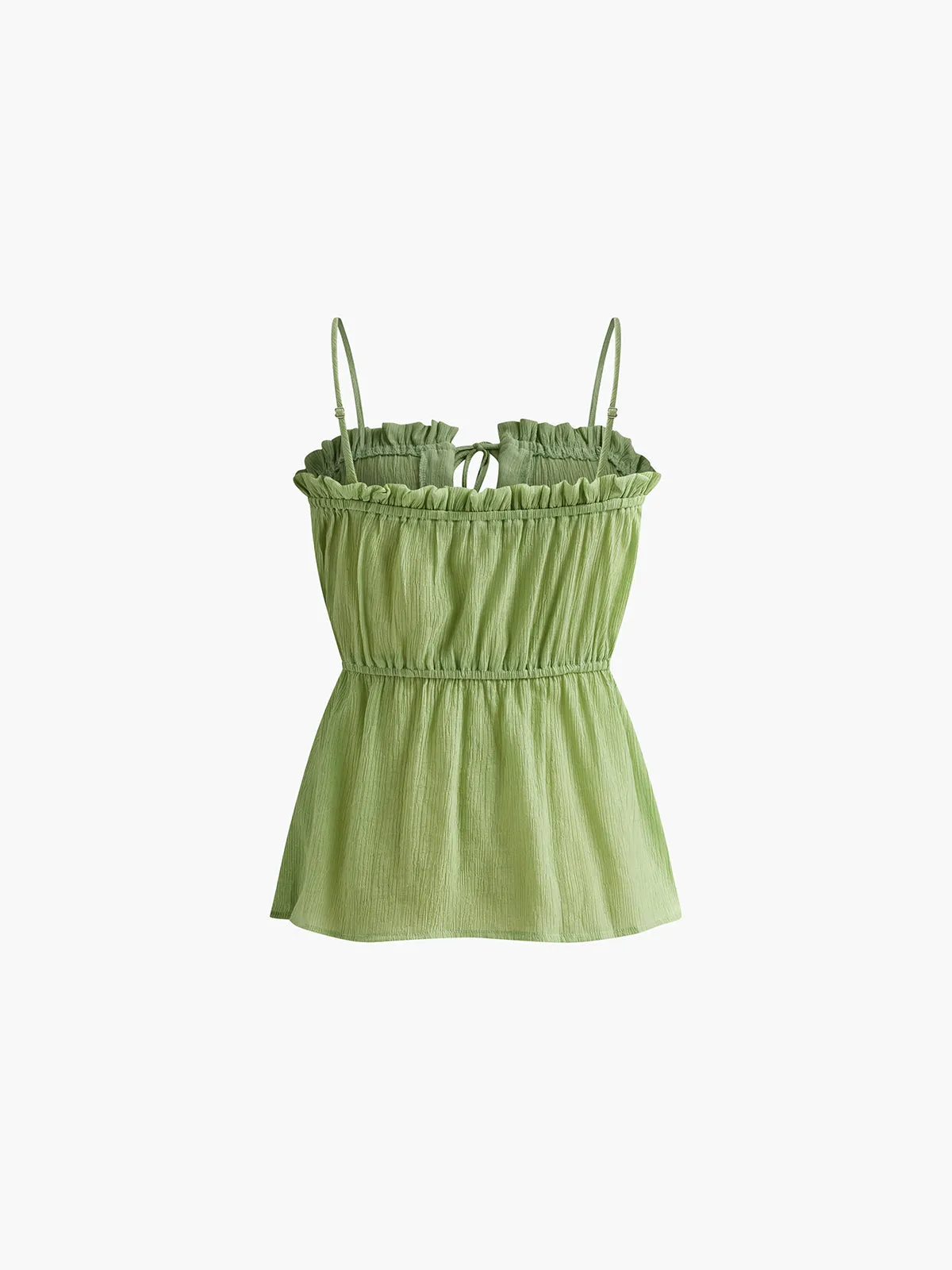 Pleated Cami Top With Long Pants Set sold by COMMENSE product image thumbnail 5