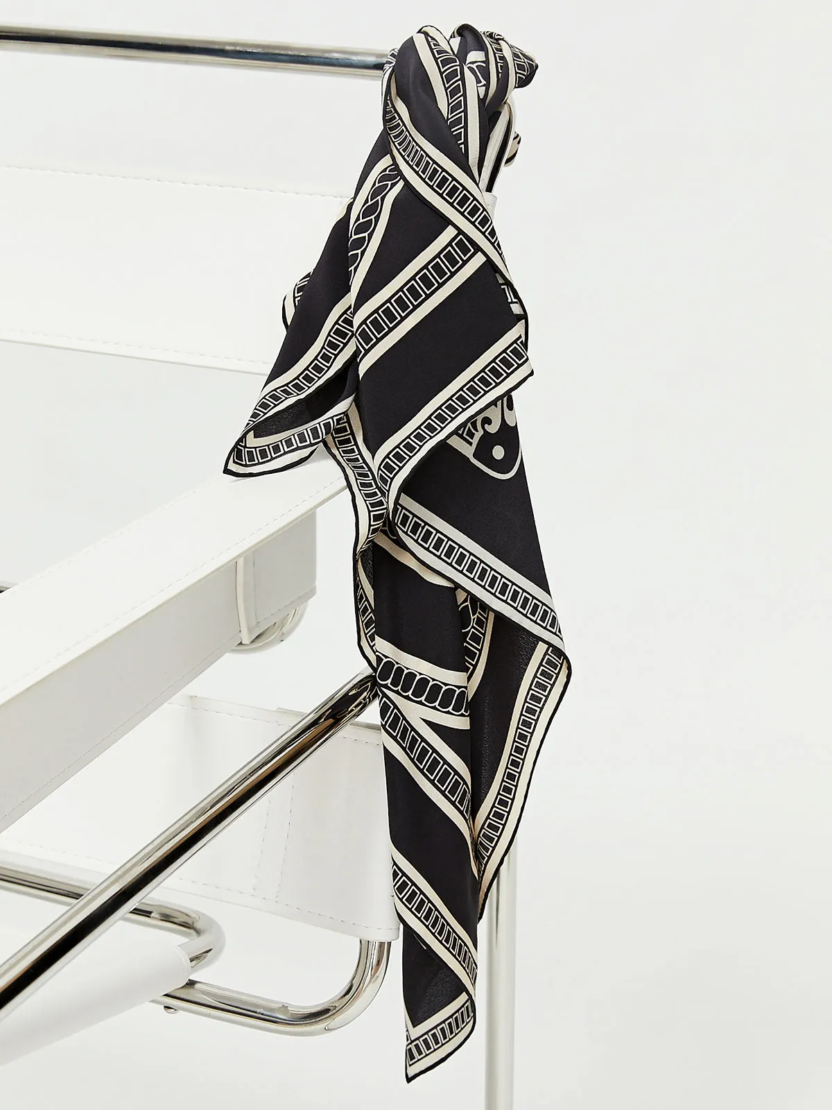 Silk Totem Scarf sold by COMMENSE