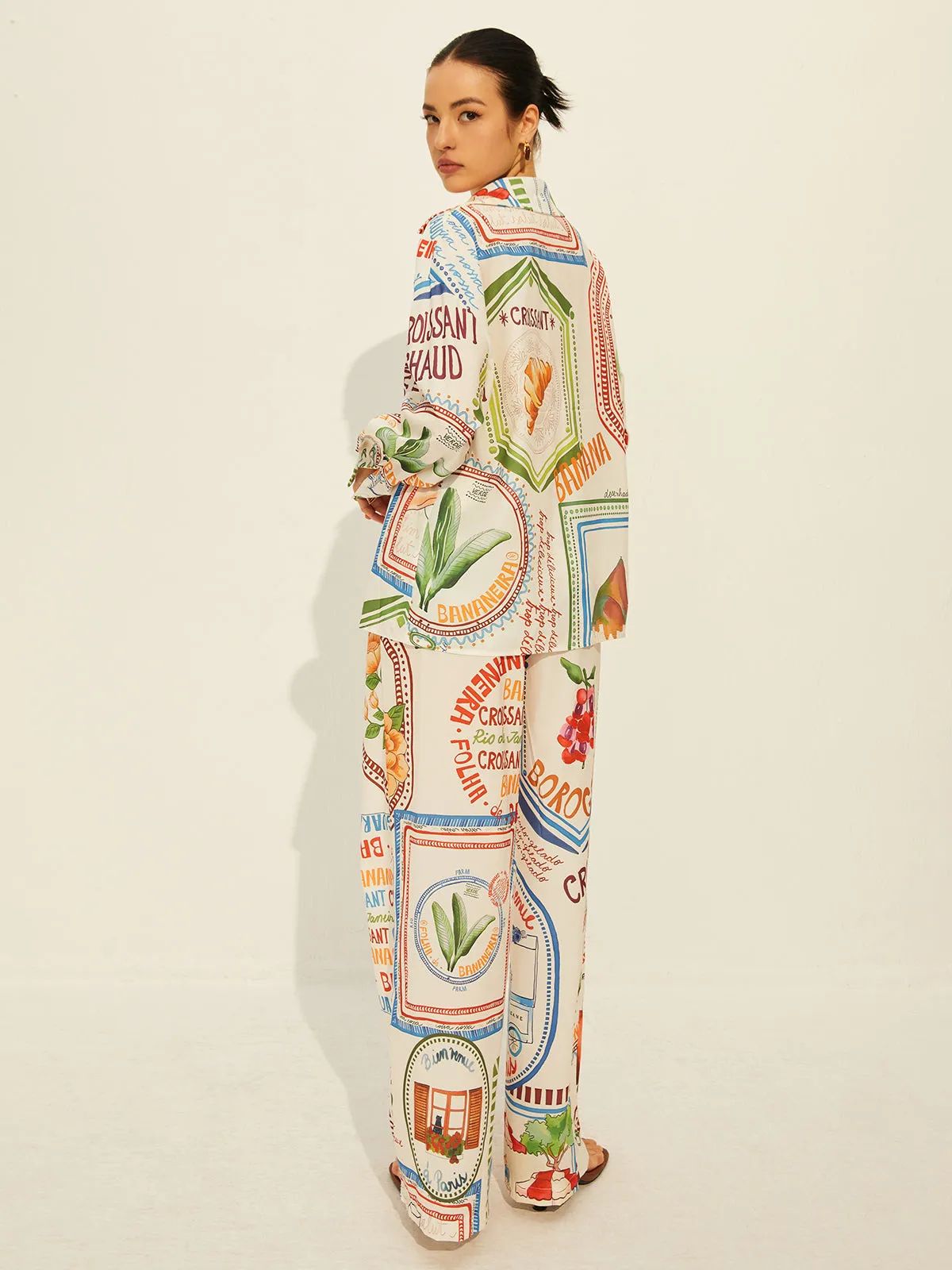 Printed Long Sleeve Pants Set sold by COMMENSE product image thumbnail 3