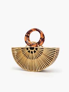 Bamboo Clutch Handbag sold by COMMENSE
