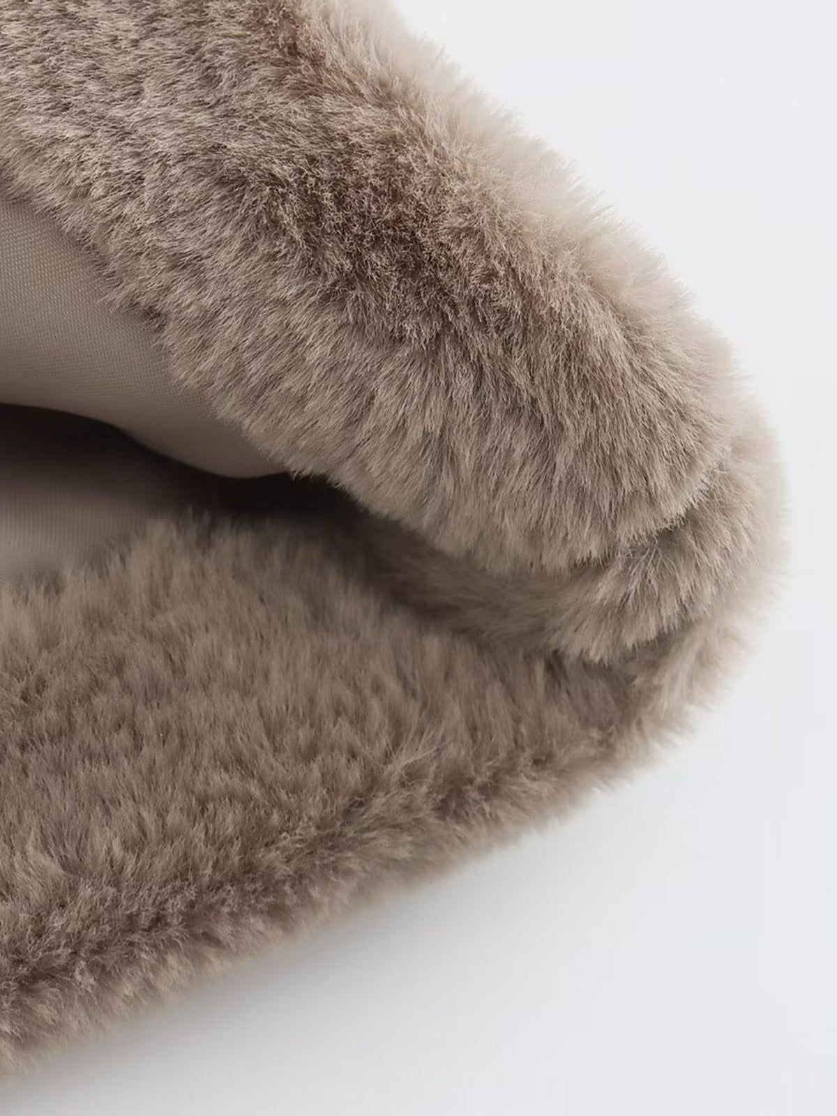 Furry Long Teddy Coat sold by COMMENSE product image thumbnail 4