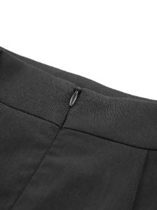 Zip Up A-Line Maxi Skirt sold by COMMENSE